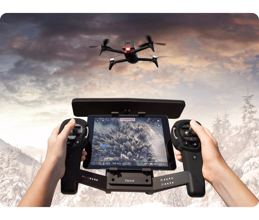 その他 Parrot BeBop Drone 2 with Skycontroller Parrot Bebop 2 Drone biały + Skycontroller czarny - Drony